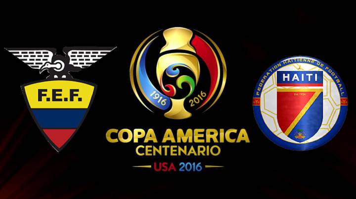 Ecuador vs Haití en vivo online, partido del grupo B de la Copa América 2016. Hoy, 12 de junio de 2016 en AS.