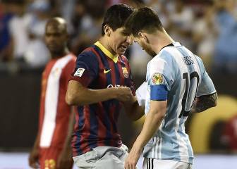 El fan que saltó al campo: 