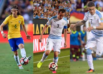 Filipe, Godín y Giménez, adiós a la Copa América en grupos