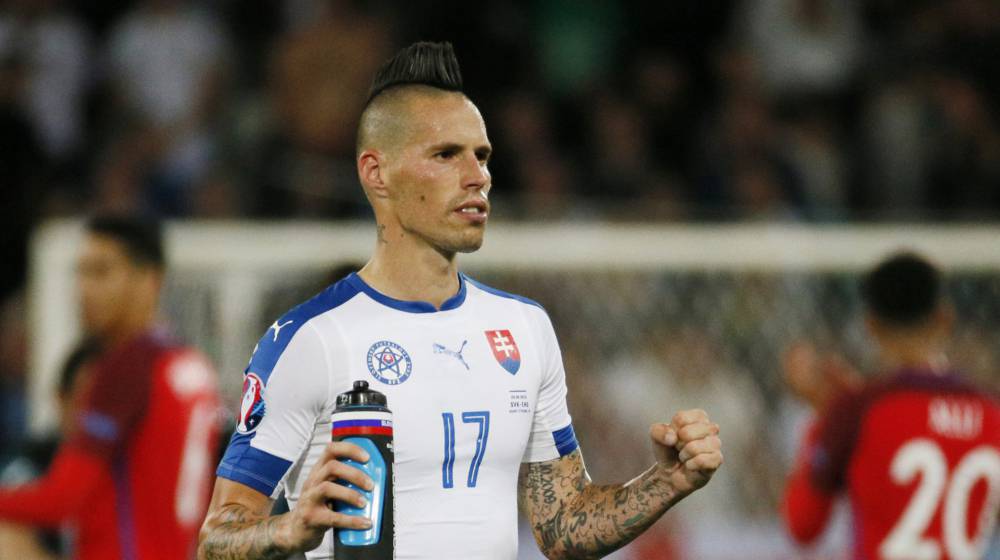 Eslovaquia: Hamsik: 