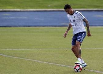 Di María podría estar en el banquillo frente a EE.UU.