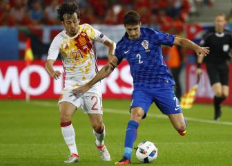 Vrsaljko: penalti dudoso y despeje salvador contra España