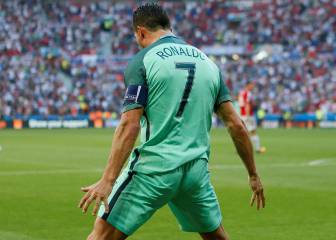 Cristiano, a un gol de igualar a Michel Platini en Eurocopas