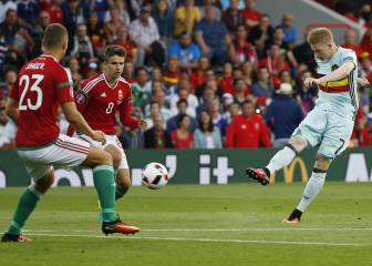 Hungría 0 - 4 Bélgica: resumen, resultados y goles