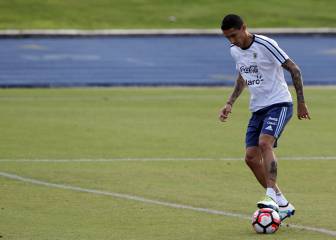 Di María, titular en el entreno previo a la gran final