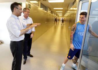 El Barça arropa a Messi vía Bartomeu: “Muchos ánimos”