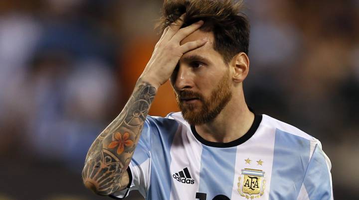 Messi frustrado con la selección Argentina tras perder la Copa América