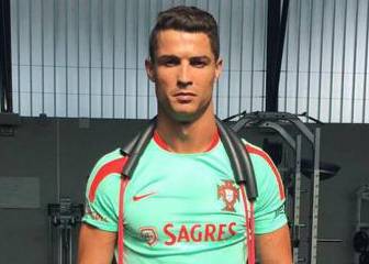 En Inglaterra alucinan con las piernas de Cristiano Ronaldo