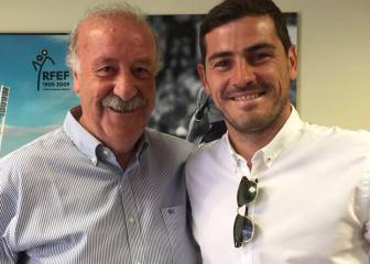 Del Bosque and Casillas make up after Euro 2016 fall out