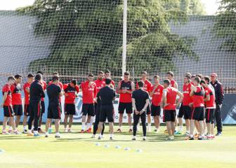 El Atlético 16-17 inicia hoy el trabajo con 25 jugadores