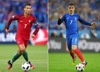 Cristiano vs Griezmann: 1 gol contra 5 en la Eurocopa