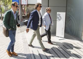 Morata agent at Bernabéu to discuss player's future