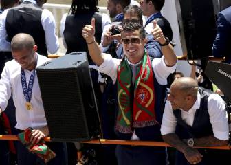 Cristiano Ronaldo y Portugal ya están en Lisboa