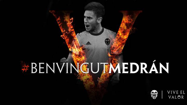 El Valencia firma a Álvaro Medrán por cuatro temporadas