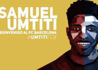 Samuel Umtiti es el nuevo refuerzo del Barcelona