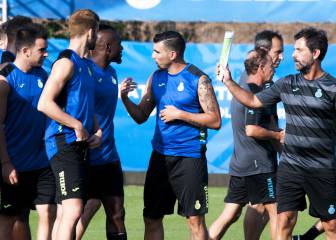 Roberto, Reyes, Jurado y Leo Baptistao: un Espanyol atlético
