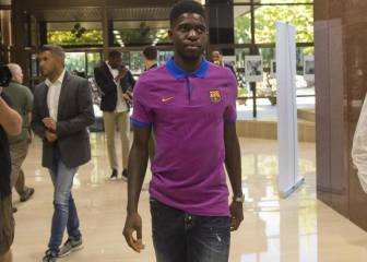 Umtiti pasa el reconocimiento médico con el Barcelona