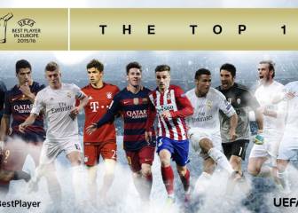 'Best Player in Europe' 10-man shortlist revealed