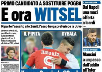 Juve target Witsel or Matic as replacements for Pogba