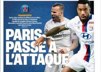 Jesé en la portada de L’Equipe: ¿Se acerca al PSG de Emery?