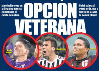 Prensa de Barcelona: en la tómbola del ‘9’ entra Mandzukic