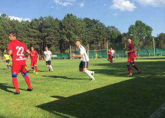 El Numancia cae en el segundo amistoso ante el Burgos