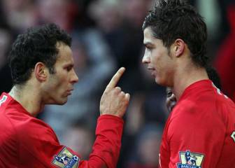 Giggs pushed Ronaldo against a wall for drinking Coca-Cola
