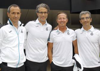 Anatomía del cuerpo técnico del Espanyol de Quique