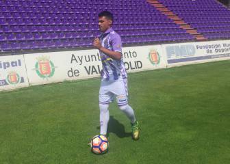 Ibán Salvador se estrenó como goleador del Pucela