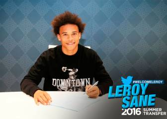 Leroy Sané joins Man City