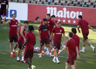 El Atlético se entrena con Moyá, pero todavía sin Gameiro