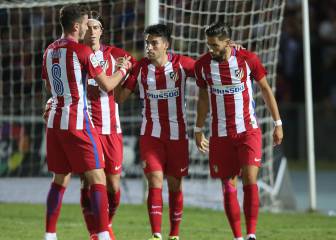 Gaitán sizzles and scores on Atlético debut