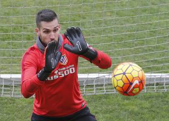 Moyá, sometido de forma favorable a una artroscopia