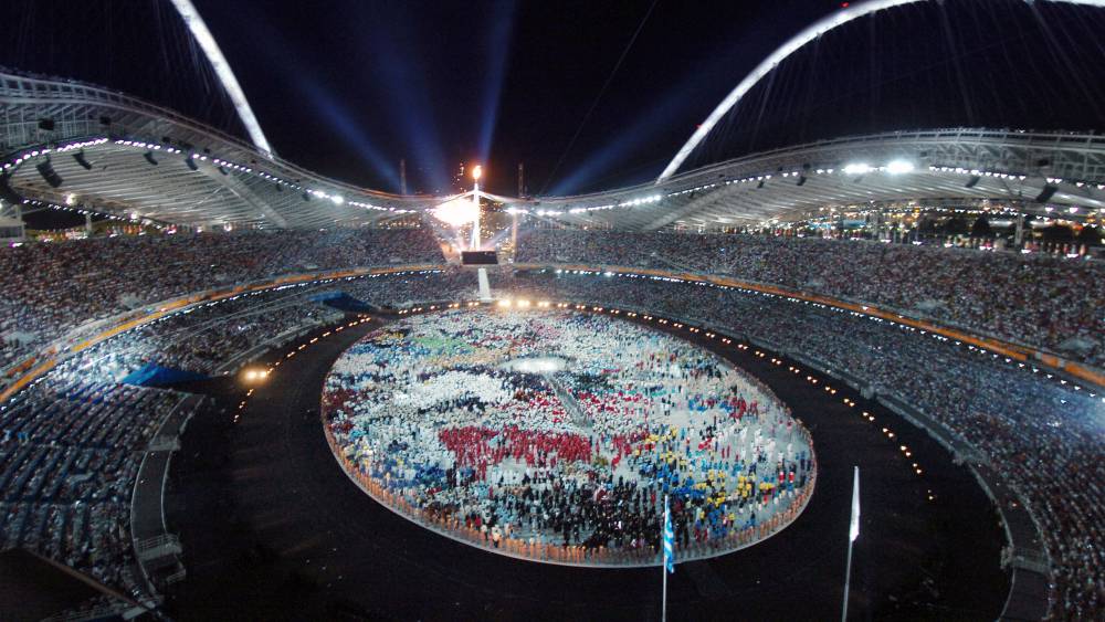 Efemérides Se Inauguran Los Juegos Olímpicos De Atenas 2004