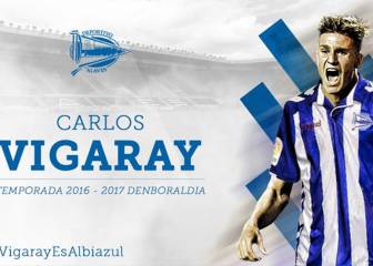 Alavés sign ex-Getafe player Vigaray on a three-year deal