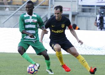 1x1 del Atlético: Thomas, notable y Godín, al rescate