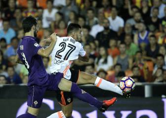 Rafa Mir agarró para el Valencia el Naranja de Españeta