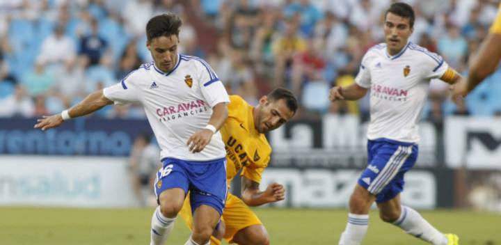 El Zaragoza fue superior al UCAM Murcia. Ángel fue la clave del partido tras marcar dos goles y dar la asistencia a Lanzarote.