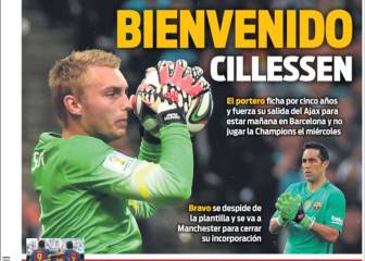 Prensa barcelonesa: Cillessen, Neymar, Alcácer y los Juegos