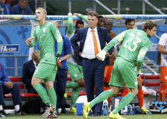 Cillessen fue humillado por Van Gaal en el Mundial de Brasil