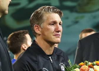 Schweinsteiger se despide la selección entre lágrimas
