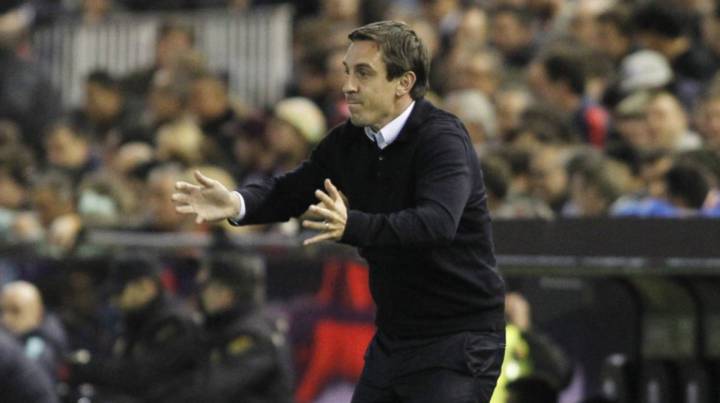 Neville: "I've never seen a crowd as angry as Valencia"