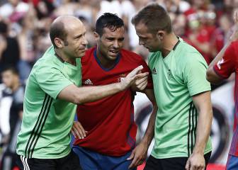 Javier Flaño, operado con éxito de una grave lesión en la rodilla