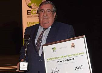 Real Madrid wins European club of the year award