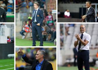 Seis grandes selecciones han cambiado de entrenador