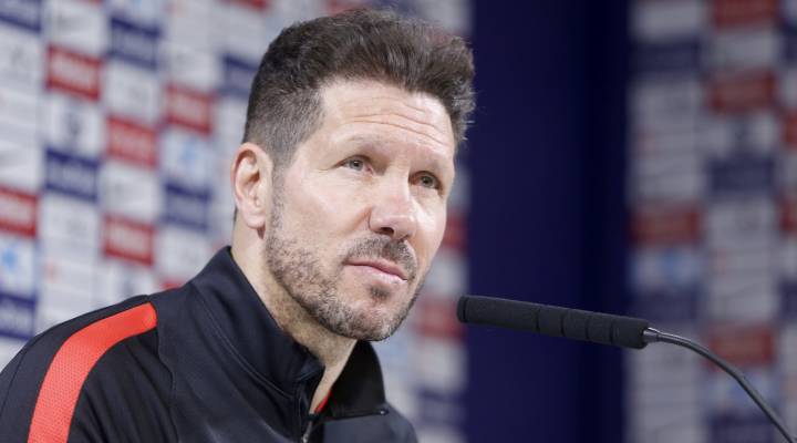 Simeone uncertain if squad is sufficient to withstand sanction