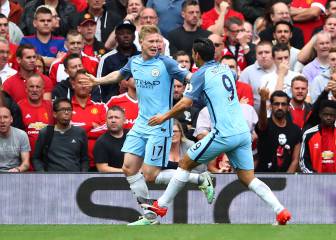Guardiola ganó a Mourinho en la batalla de Old Trafford