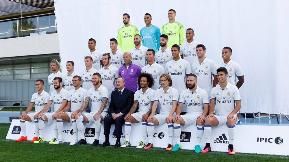Real Madrid take official squad photo for season 2016/17 - AS.com