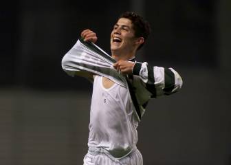 Así era Cristiano en sus inicios con el Sporting de Lisboa