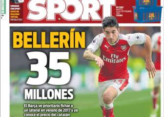 De acuerdo a Sport, Bellerín está valorado en 35 millones